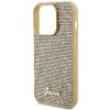 Guess GUHCP15LPMSDGSD iPhone 15 Pro 6.1 złoty/gold hardcase Disco Metal Script
